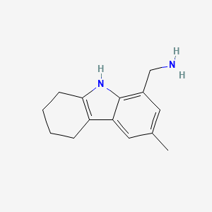 C-(3-Methyl-6,7,8,9-tetrahydro-5H-carbazol-1-yl)-methylamine