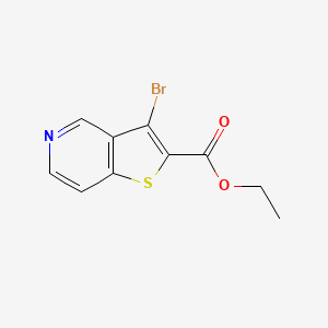 Ethyl 3-bromothieno[3,2-c]pyridine-2-carboxylate