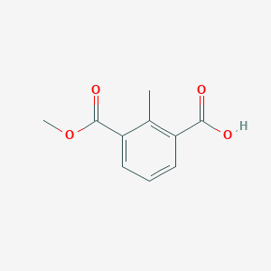 molecular formula C10H10O4 B2881413 3-(Methoxycarbonyl)-2-methylbenzoic acid CAS No. 65399-16-8