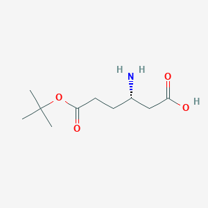 molecular formula C10H19NO4 B2881460 H-|A-HoGlu(OtBu)-OH CAS No. 1275612-13-9