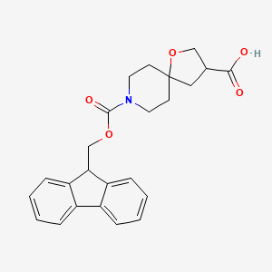 8-(9H-Fluoren-9-ylmethoxycarbonyl)-1-oxa-8-azaspiro[4.5]decane-3-carboxylic acid