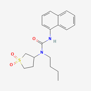 1-Butyl-1-(1,1-dioxidotetrahydrothiophen-3-yl)-3-(naphthalen-1-yl)urea