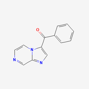 Imidazo[1,2-a]pyrazin-3-yl(phenyl)methanone