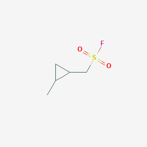 molecular formula C5H9FO2S B2881551 (2-Methylcyclopropyl)methanesulfonyl fluoride CAS No. 2171925-06-5