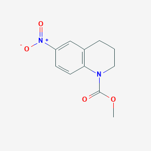 methyl 6-nitro-3,4-dihydroquinoline-1(2H)-carboxylate