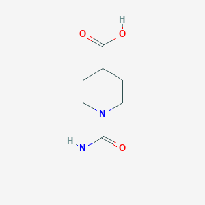 molecular formula C8H14N2O3 B2881678 1-(Methylcarbamoyl)piperidine-4-carboxylic acid CAS No. 1094413-31-6