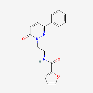 N-(2-(6-oxo-3-phenylpyridazin-1(6H)-yl)ethyl)furan-2-carboxamide