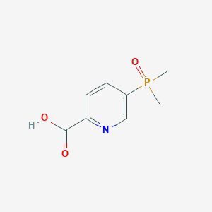 molecular formula C8H10NO3P B2881777 5-Dimethylphosphorylpyridine-2-carboxylic acid CAS No. 2361959-03-5