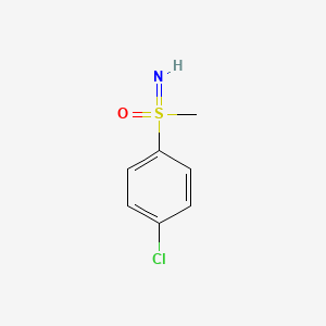molecular formula C7H8ClNOS B2881791 S-Methyl-S-(4-chlorophenyl) sulfoximine CAS No. 22132-99-6