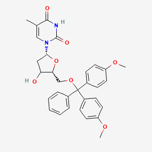 molecular formula C31H32N2O7 B2881873 5'-O-Dimethoxytrityl-deoxythymidine CAS No. 40615-39-2; 81500-64-3