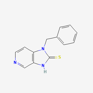 molecular formula C13H11N3S B2881883 1-benzyl-1H-imidazo[4,5-c]pyridine-2-thiol CAS No. 34477-54-8