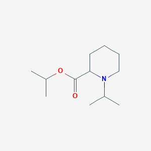 molecular formula C12H23NO2 B2881946 Isopropyl 1-isopropylpiperidine-2-carboxylate CAS No. 2270905-04-7