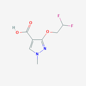 3-(2,2-Difluoroethoxy)-1-methylpyrazole-4-carboxylic acid