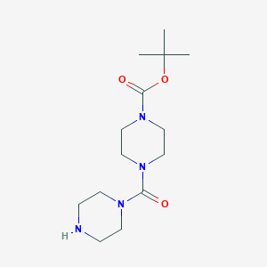 Tert-butyl 4-(piperazine-1-carbonyl)piperazine-1-carboxylate