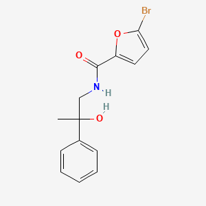 5-bromo-N-(2-hydroxy-2-phenylpropyl)furan-2-carboxamide