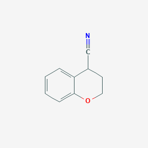 3,4-dihydro-2H-1-benzopyran-4-carbonitrile
