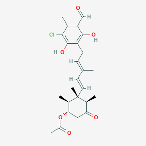 molecular formula C25H31ClO6 B2882119 Ilicicolin F CAS No. 22738-98-3