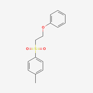 molecular formula C15H16O3S B2882225 1-甲基-4-(2-苯氧基乙基磺酰基)苯 CAS No. 28611-88-3