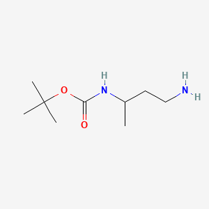 B2882279 tert-Butyl (4-aminobutan-2-yl)carbamate CAS No. 170367-69-8; 176982-57-3; 177489-90-6