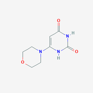 6-(morpholin-4-yl)pyrimidine-2,4(1H,3H)-dione