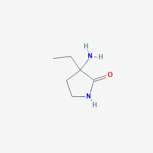 3-Amino-3-ethylpyrrolidin-2-one