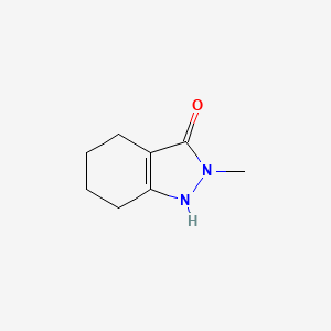 molecular formula C8H12N2O B2882418 2-methyl-4,5,6,7-tetrahydro-2H-indazol-3-ol CAS No. 41213-42-7