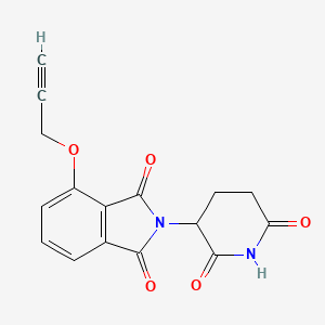 molecular formula C16H12N2O5 B2882461 Thalidomide, propargyl 