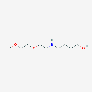 4-((2-(2-Methoxyethoxy)ethyl)amino)butan-1-ol