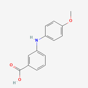 3-((4-Methoxyphenyl)amino)benzoic acid