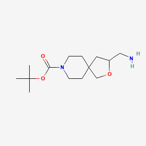 tert-Butyl 3-(aminomethyl)-2-oxa-8-azaspiro[4.5]decane-8-carboxylate