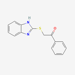 2-(1H-Benzimidazol-2-ylsulfanyl)-1-phenylethanone