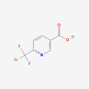6-(Bromodifluoromethyl)pyridine-3-carboxylic acid