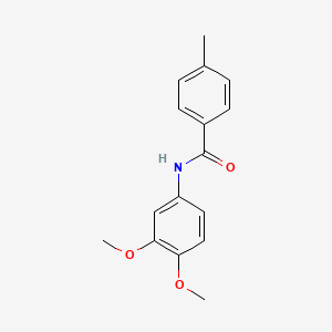 N-(3,4-dimethoxyphenyl)-4-methylbenzamide