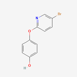 4-[(5-Bromopyridin-2-yl)oxy]phenol