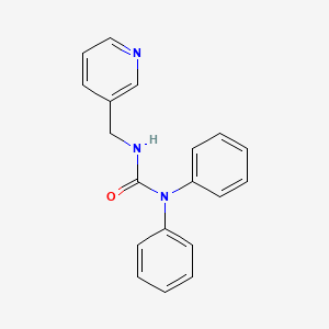 molecular formula C19H17N3O B2882766 1,1-Diphenyl-3-(pyridin-3-ylmethyl)urea CAS No. 56914-22-8