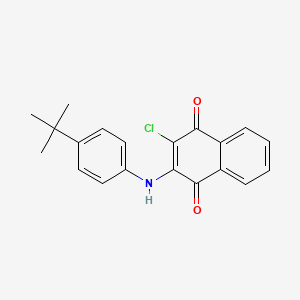 2-[4-(Tert-butyl)anilino]-3-chloronaphthoquinone
