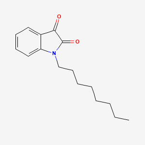 molecular formula C16H21NO2 B2882995 1-Octylindoline-2,3-dione CAS No. 1037148-64-3