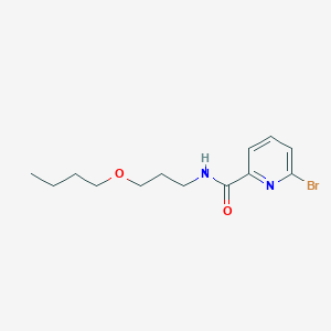 6-bromo-N-(3-butoxypropyl)pyridine-2-carboxamide