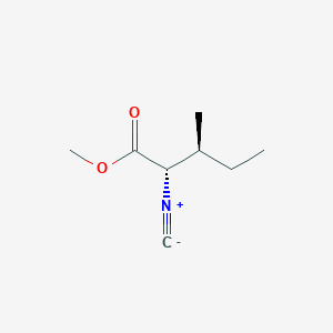 molecular formula C8H13NO2 B2883061 甲基 (2S,3S)-2-异氰基-3-甲基戊酸酯 CAS No. 63643-98-1