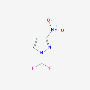 1-(difluoromethyl)-3-nitro-1H-pyrazole