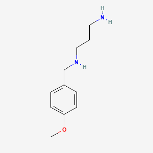 molecular formula C11H18N2O B2883147 N-(4-methoxybenzyl)propane-1,3-diamine CAS No. 106353-11-1