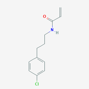 N-[3-(4-Chlorophenyl)propyl]prop-2-enamide