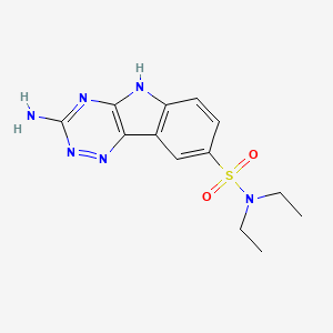 3-amino-N,N-diethyl-5H-[1,2,4]triazino[5,6-b]indole-8-sulfonamide