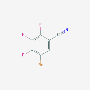 molecular formula C7HBrF3N B2883413 5-Bromo-2,3,4-trifluorobenzonitrile CAS No. 1503508-74-4