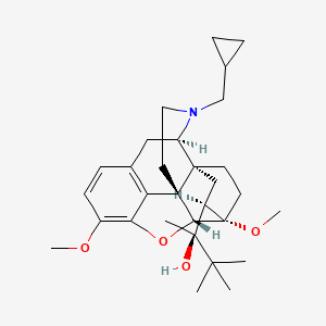 molecular formula C30H43NO4 B2883418 Methoxybuprenorphine CAS No. 1391587-11-3
