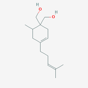 (6-Methyl-4-(4-methylpent-3-en-1-yl)cyclohex-3-ene-1,1-diyl)dimethanol