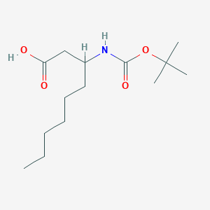 N-Boc-(+/-)-3-aminononanoic acid