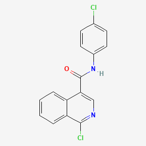 1-chloro-N-(4-chlorophenyl)isoquinoline-4-carboxamide