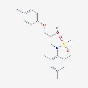 N-(2-hydroxy-3-(p-tolyloxy)propyl)-N-mesitylmethanesulfonamide