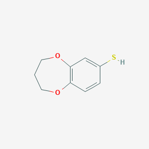 3,4-dihydro-2H-1,5-benzodioxepine-7-thiol